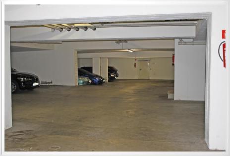 gepflegte Tiefgarage